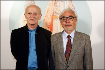 Miyazaki et Moebius.