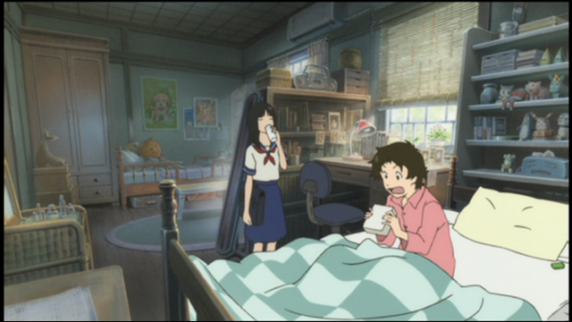 Makoto, sa soeur, sa chambre.